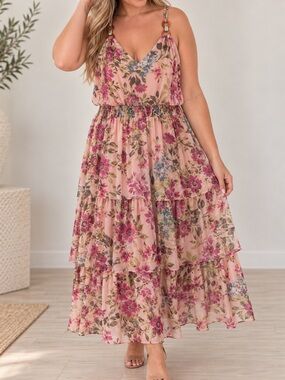 Kate & Lily | Dresses | Hilow Kate Lily Ruffled Flowered Summer Dress